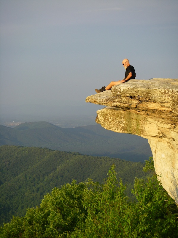 Krispy Kritter Sitting on a Rock